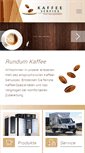 Mobile Screenshot of kaffeeservice.de